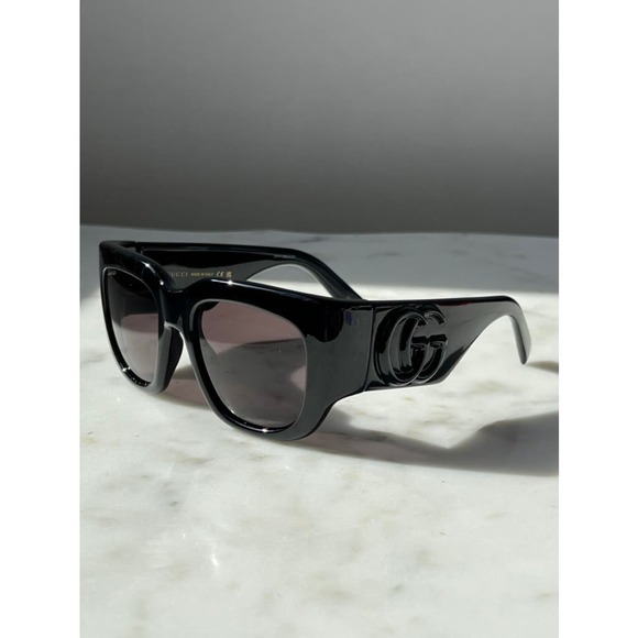 NEW Gucci GG1545S Black Thick Rim Marmont Sunglasses - Picture 11 of 11